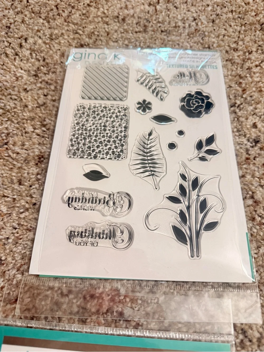 Assorted Craft Cutting Dies, Stamps, Stencils and Embossing Folder